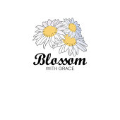 T-shirt Fleur avec grâce