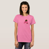 T-shirt Fleur avec Hoverfly (Devant entier)