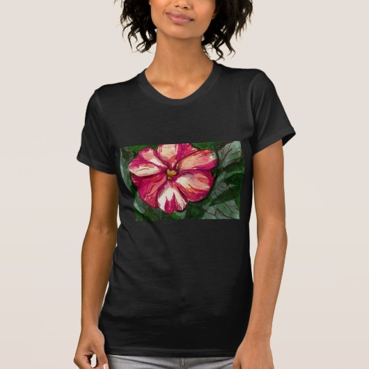 T-shirt Fleur Balsam rose (Devant)