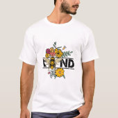 T-shirt Fleur Bee Kind (Devant)