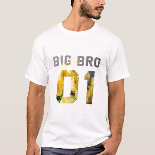 T-shirt Fleur Big Bro 01 (Devant)