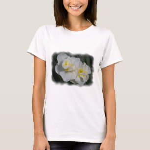 T-shirt Fleur blanche