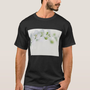 T-shirt Fleur blanche élégante