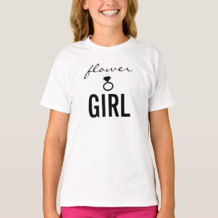 T-Shirt - Fleur (Bling) Blanc