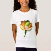 T-shirt Fleur cadeau (Devant)