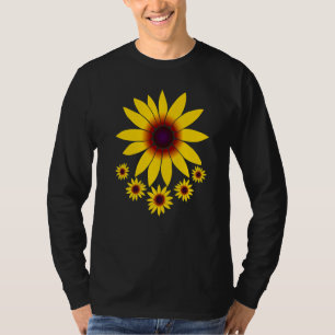T-shirt Fleur Casquette Jaune Fleur Fleur Fleur Motif Flor