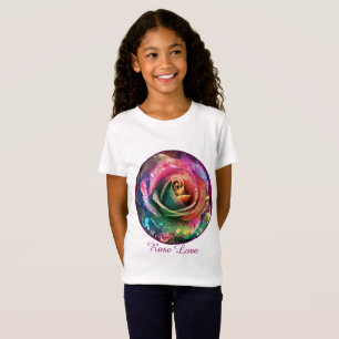 T-Shirt Fleur céleste : Rose Alien