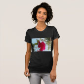 T-shirt Fleur céleste : Un Rose contre le ciel (Devant entier)
