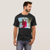 T-shirt Fleur céleste : Un Rose contre le ciel (Devant entier)