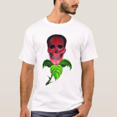 T-shirt Fleur crâne (Devant)