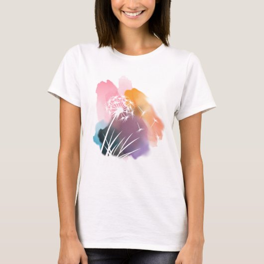 T-shirt Fleur Dandelion (Devant)