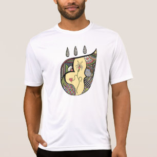 T-shirt Fleur dans la chemise masculine