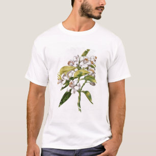 T-shirt Fleur d'arbre orange, de 'La Guirlande de Julie'