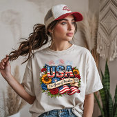 T-shirt Fleur de 250 ans de liberté