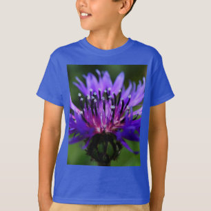 T-shirt Fleur de Bleuet Fleurit Paix Amour Destinée