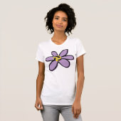 T-shirt Fleur de boule de polo de l'eau - conception 2 - (Devant entier)