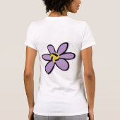 T-shirt Fleur de boule de polo de l'eau - conception 2 (Dos)