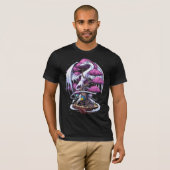 T-shirt Fleur de cerisier dragon (Devant entier)