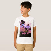 T-shirt Fleur de cerisier rose (Devant entier)