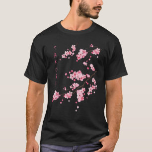 T-shirt Fleur de cerisier Sakura vintage graphique japonai