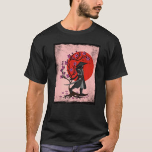 T-shirt Fleur de cerisier Vintage japonaise Sakura Samurai