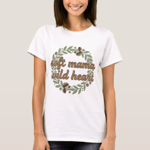 T-shirt Fleur de champignon rétro SVG Maman esthétique