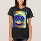 T-shirt Fleur de chat (Devant)