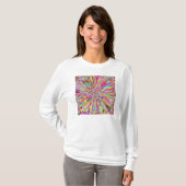 T-shirt Fleur de Confetti Été (Devant entier)