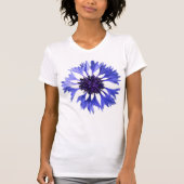 T-shirt Fleur de corail bleu (Devant)