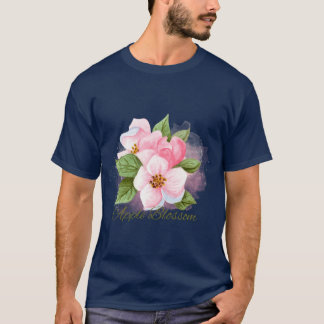 T-shirt Fleur de fleur d'arbuste d'Arkansas aquarelle Sti