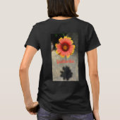 T-shirt Fleur de Gaillardia couleur vive (Dos)