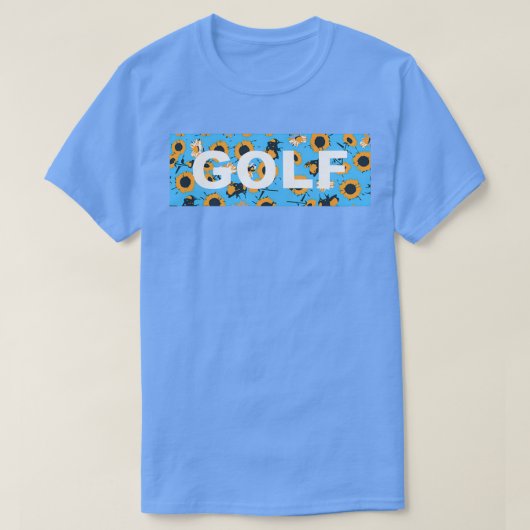 T-shirt Fleur de golf (Design devant)