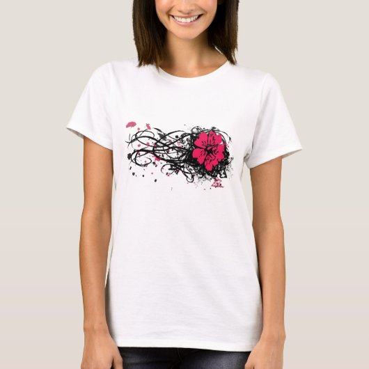 T-shirt Fleur de grunge de Koana (Devant)