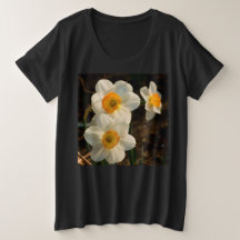 T-Shirt Fleur de Jonquille Ensoleillée