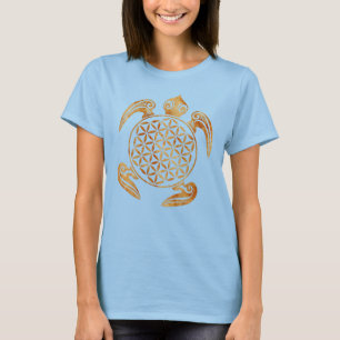T-shirt Fleur de la vie / Blume des Lebens - pierre de tor