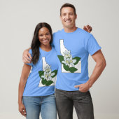 T-shirt Fleur de l'État de l'Idaho 1 (Unisexe)