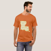 T-shirt Fleur de l'État Magnolia (Devant entier)
