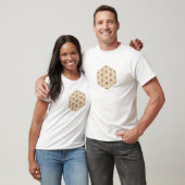 T-shirt Fleur de Life Gold 2 (Unisexe)