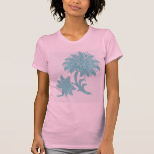 T-SHIRT FLEUR DE L'INDE