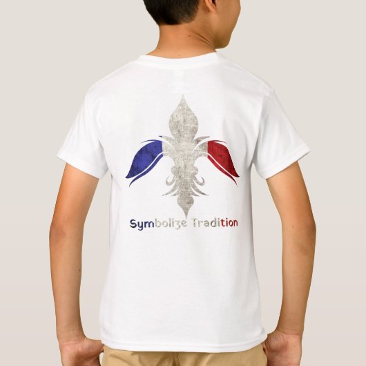 T-shirt Fleur-de-lis (Dos)
