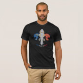 T-shirt Fleur de lis (Devant entier)