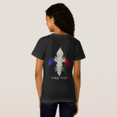 T-Shirt Fleur-de-lis (Dos entier)