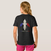 T-shirt Fleur-de-lis (Dos entier)