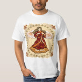 T-shirt Fleur de lis ange (Devant)
