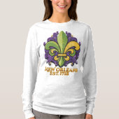 T-shirt Fleur-de-lis Nouvelle-Orléans 1718 (Devant)