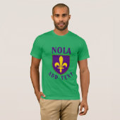 T-shirt Fleur De Lis Shield, NOLA (Devant entier)