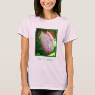 T-shirt Fleur de l'orchidée rose pâle Chaussette personnal