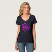 T-Shirt Fleur de Lotus Rose (Devant entier)