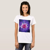 T-shirt Fleur de lotus rose et signification (Devant entier)