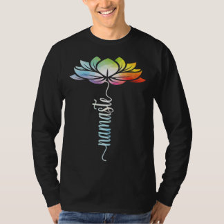 T-shirt Fleur de Lotus Tie Dye Yoga Zen Méditation Namaste